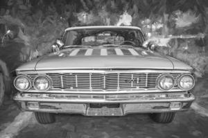 1964 Blue Ford Galaxie 500 XL X 5