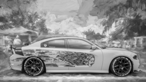 2018 Yellow Dodge Charger Daytona X 7