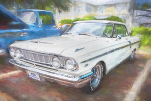 1964 White Ford Fairlane Sports Coupe X 8