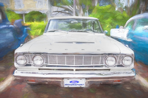 1964 White Ford Fairlane Sports Coupe X 6