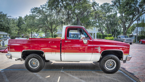 1984 Red Chevrolet C10 Silverado Pick Up Truck X 16