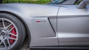 2007 Silver Chevrolet Corvette Z06 X 6