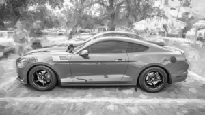  2017 Red Steeda Ford Mustang Q500 X 12