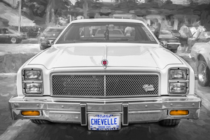 1976 White Chevrolet Chevelle Malibu Classic X 5