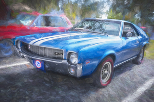 1968 Blue AMC AMX X 10
