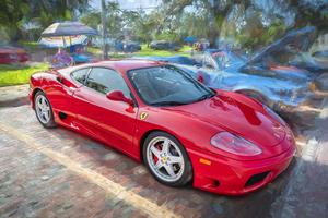 2004 Red Ferrari 360 Modena X 7