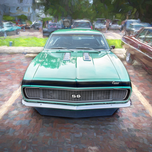 1968 Green Chevrolet Camaro RSSS X104