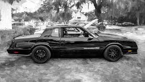 1986 Black Chevrolet Monte Carlo SS Coupe X 9