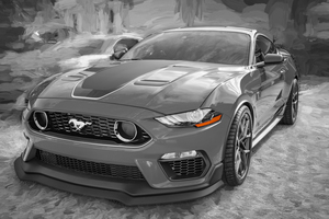 2021 Ford Mustang Mach 1 Grabber Blue X 6