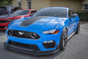 2021 Ford Mustang Mach 1 Grabber Blue X 12