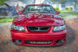 2003 Red Ford Cobra GT Mustang SVT X 10