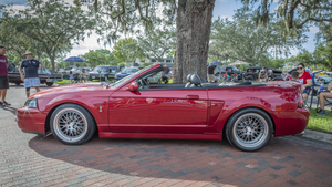 2003 Red Ford Cobra GT Mustang SVT X 3