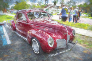 1938 Lincoln Zephyr 3 Window Coupe X 5