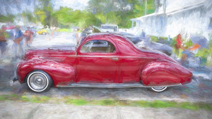 1938 Lincoln Zephyr 3 Window Coupe X 6