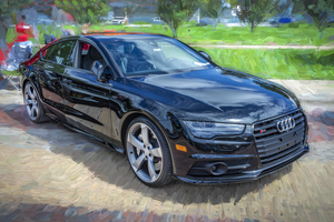 2018 Black Audi Quattro S7 Hatchback X 5