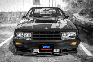 1982 Black Ford Mustang GT 5.0 Hatchback X 3