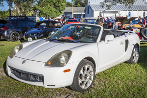 2001 White Toyota MR2 Sports Car X 3