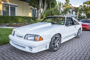 1990 White Ford GT 5 0 Mustang X 13