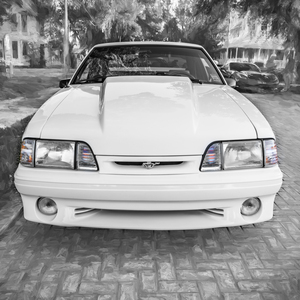 1990 White Ford GT 5 0 Mustang X 10