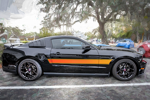 2013 Black Ford Mustang Shelby GT 500 X 8
