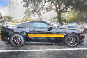 2013 Black Ford Mustang Shelby GT 500 X 3