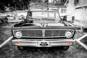 1965 Black Ford Falcon Sprint X 6