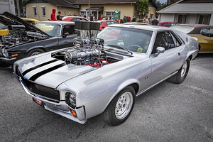 1968 Silver AMC AMX X 8