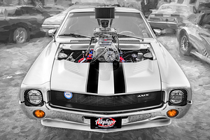 1968 Silver AMC AMX X 4