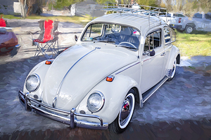 1971 Tan Volkswagen Beetle X 1