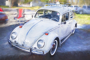 1971 Tan Volkswagen Beetle X 8