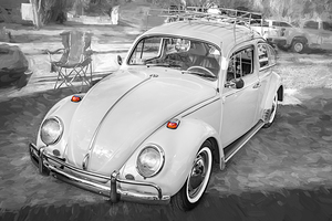 1971 Tan Volkswagen Beetle X 7