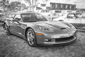 2010 Red C6 Corvette Grand Sport X 5