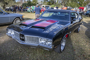 1970 Black Oldsmobile 442 W30 X 5