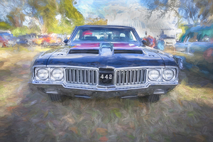 1970 Black Oldsmobile 442 W30 X 14