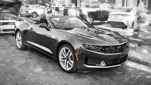 2023 Red Chevrolet Camaro Convertible X 1