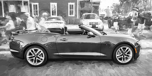 2023 Red Chevrolet Camaro Convertible X 7