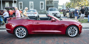 2023 Red Chevrolet Camaro Convertible X 8