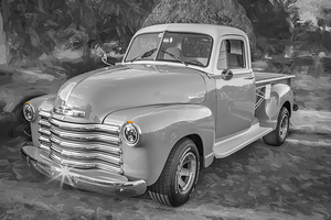 1948 Green Chevy 3100 Pick up Truck X 3