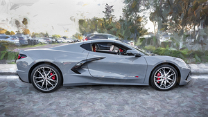 2024 Sea Wolf Gray Corvette R X 8