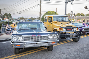 1964 Blue Chevrolet Impala X 2
