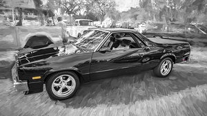 1982 Dark Blue Chevrolet El Camino SS X 1