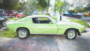 1974 Green Chevrolet Camaro Z28 x100 6