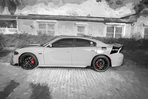 2016 White Dodge Charger Daytona X 1