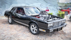 1982 Black Chevrolet Monte Carlo SS Coupe X100 2