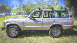 1988 Tan Toyota Landcruiser X1 8