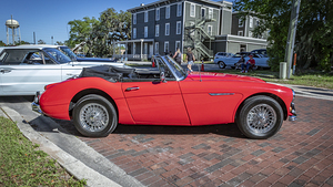 1967 Red Austin Healy 3000 MK BJ8 X1 9