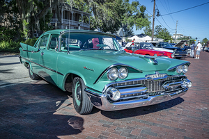 1957 Green Dodge Coronet 4 door X1 17