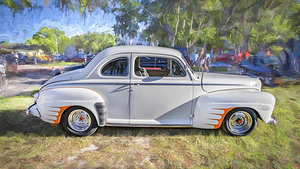 1946 White Ford Super Deluxe Coupe X1 6