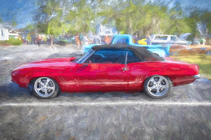 1969 Red Camaro Convertible X 11