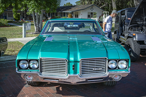 1972 Radiant Green Oldsmobile Cutlass X 10